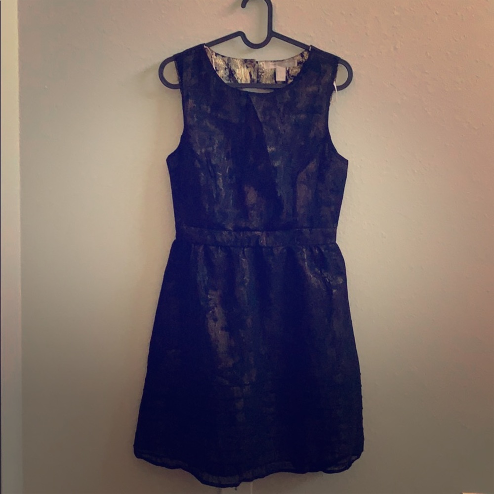 Sheer Key Hole Dress